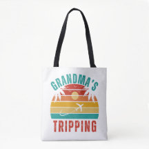 Tote Bag - Presente de Viagem da vovó