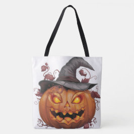 Tote Bag Pumpkin Halloween Séris 7 03