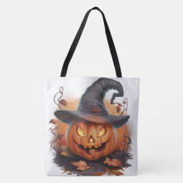 Tote Bag Pumpkin Halloween Séris 7 04