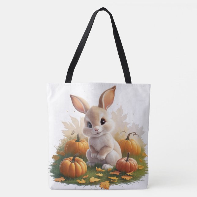 Tote Bag Pumpkin Halloween Séris 7 08 (Frente)