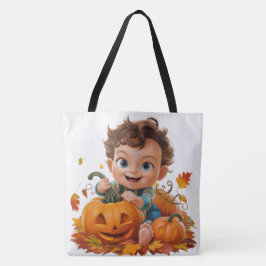 Tote Bag Pumpkin Halloween Séris 7 18