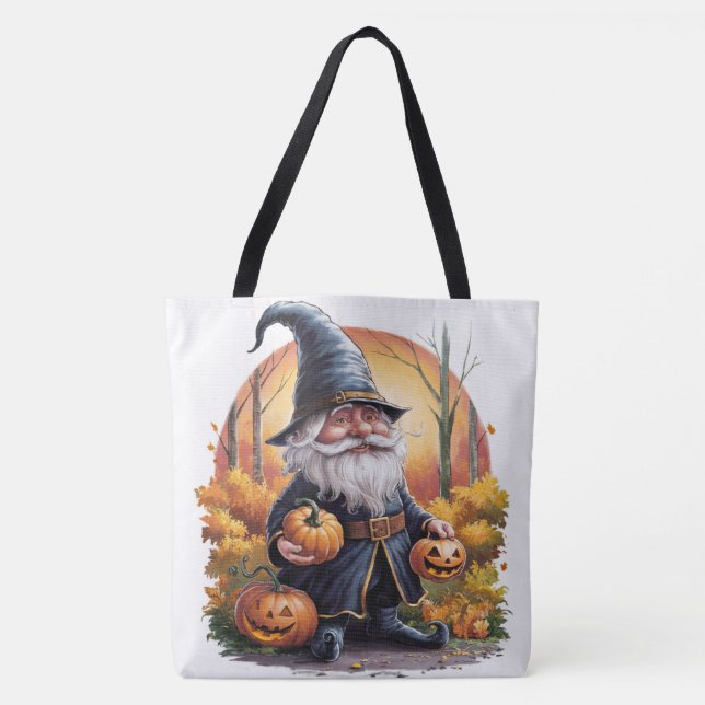 Tote Bag Pumpkin Halloween Séris 7 21 (Frente)