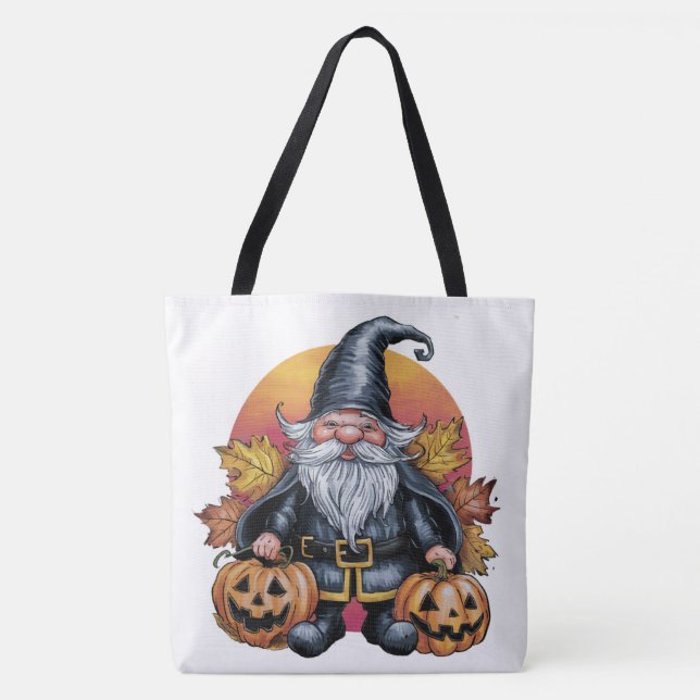 Tote Bag Pumpkin Halloween Séris 7 22 (Frente)