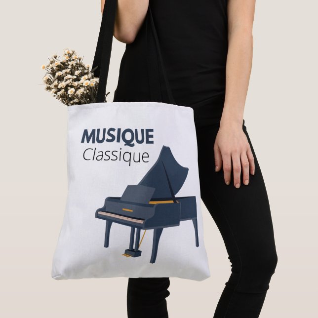Tote Bag Rap Musique Classique (Close Up)