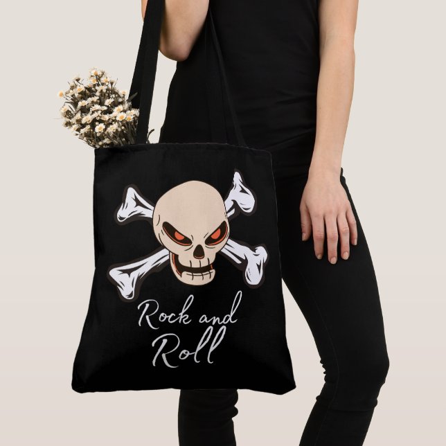 Tote Bag rock and roll (Close Up)