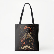 Tote Bag Scorpio Celestial