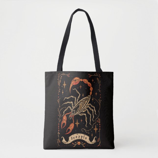 Tote Bag Scorpio Celestial (Frente)
