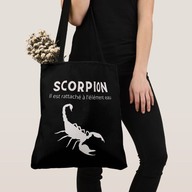 Tote Bag Scorpion (Close Up)