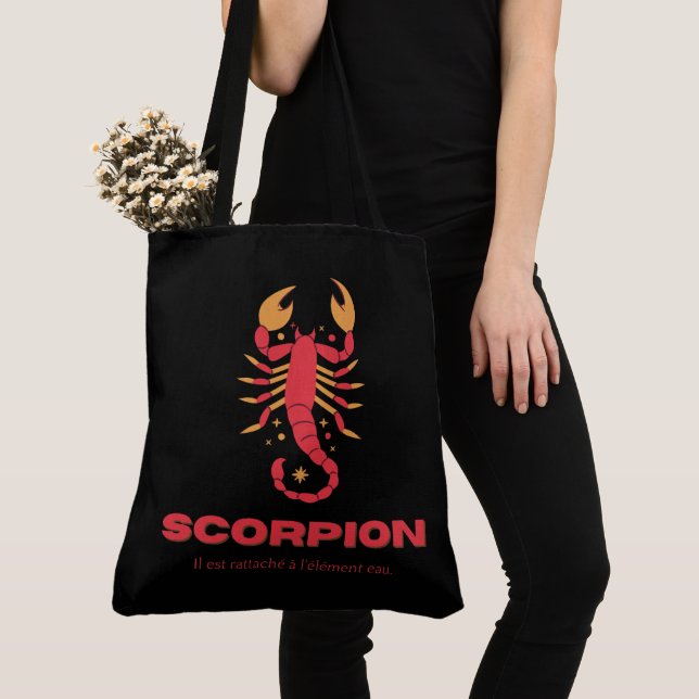 Tote Bag Scorpion (Close Up)