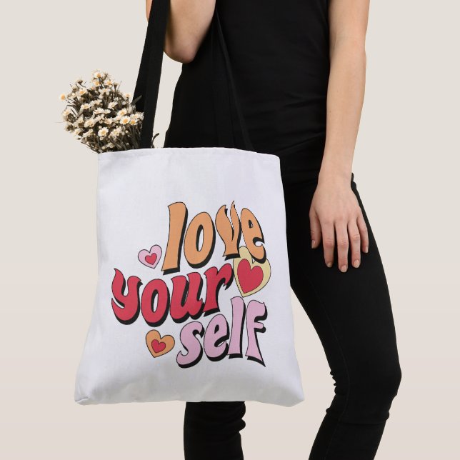 Tote Bag Self Love (Close Up)