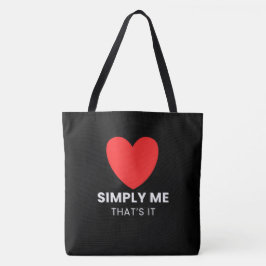 Tote Bag Simply me That’s it
