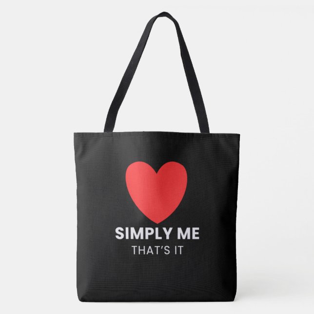 Tote Bag Simply me That’s it (Frente)