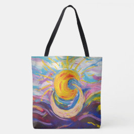 Tote Bag "Sun and Moon" (grande)