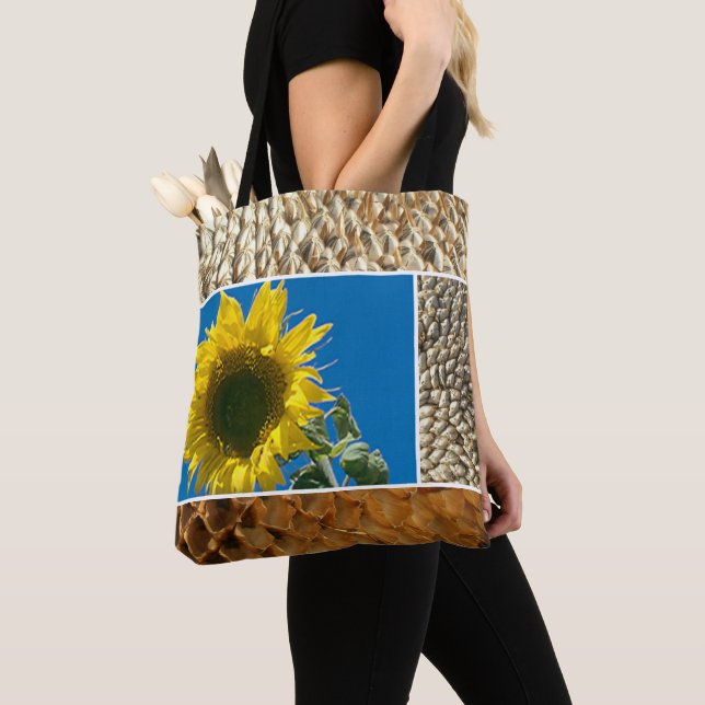 Tote Bag - Sunflower Collage (Close Up)