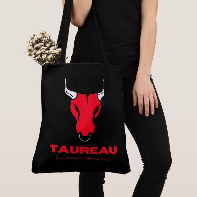 Tote Bag Taureau (Close Up)