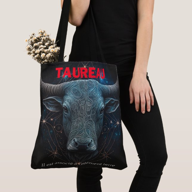Tote Bag Taureau (Close Up)