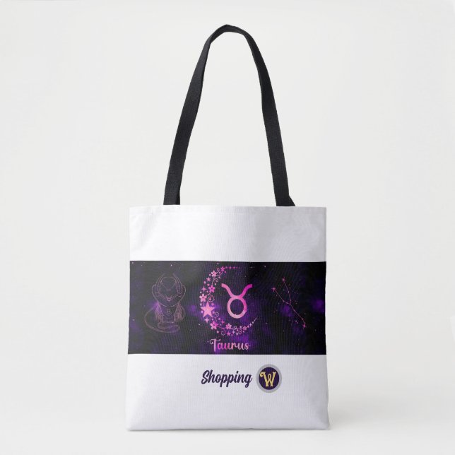 Tote Bag Taurus Comprando Personalizar (Frente)