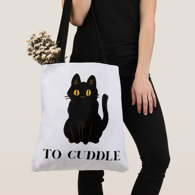 Tote Bag to cuddle (Close Up)