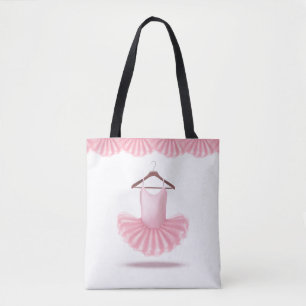 Tote Bag, Tote Ballerina, Cute Cute Ballerina, cor