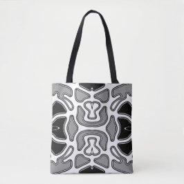 Tote Bag, um design clássico preto e branco vibran