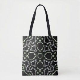 Tote Bag, um vibrante design de cor preta elegante