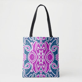 Tote Bag, um vibrante design multicolorido elegant