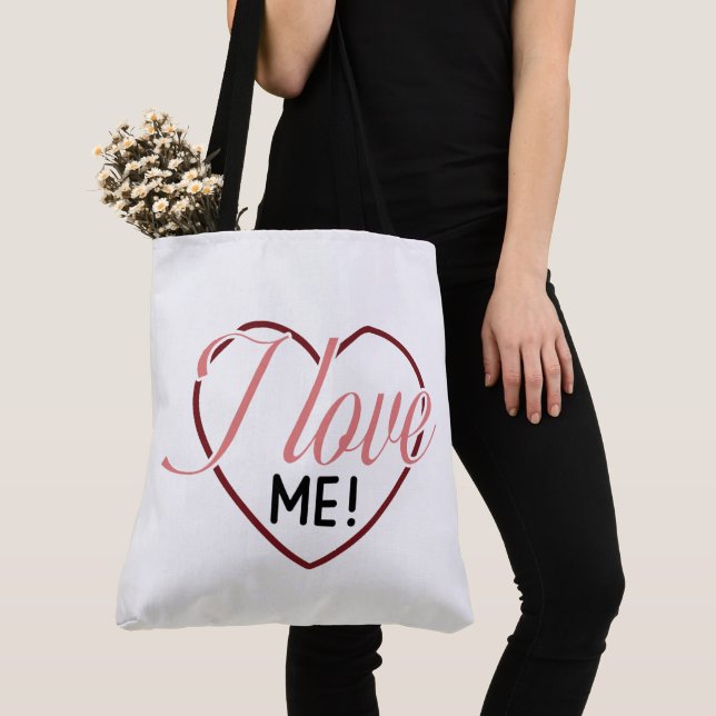 Tote Bag Valentines Day (Close Up)