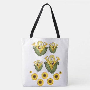 Tote Bag White Corn