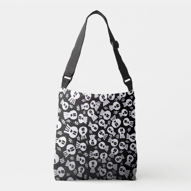 Tote bag with skulls (Frente)