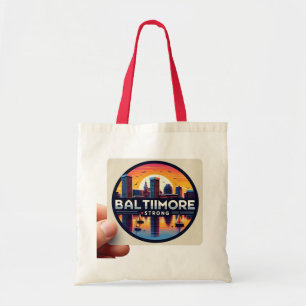 Tote Baltimore Iconic Sunset: Forte Bolsa da Cidade