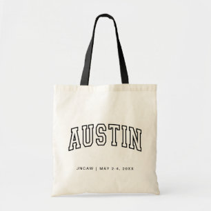 Tote Banda de Boas-vindas do Bolsa de Conferência Austi