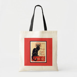 Tote Bate-papo do gato do bolsa do orçamento Noir