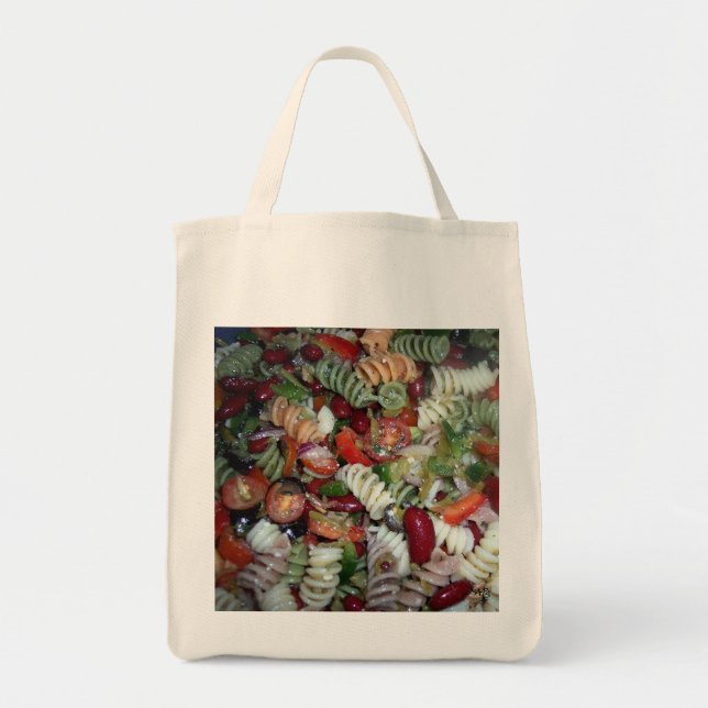 Tote Bean Pasta Salad Grocery Bolsa (Frente)