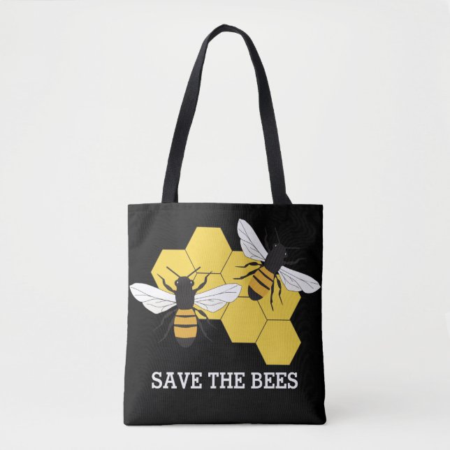 Tote Beekeeper Honey Bee Save the Bees AOP Bolsa (Frente)