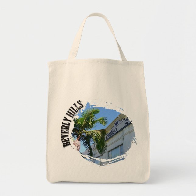 Tote Bela Bolsa de compra de Colinas de Beverly! (Frente)