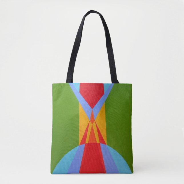 Tote Bela e Vibrante Bolsa de Compras! (Frente)