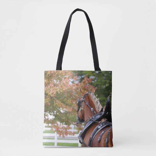 Tote Belga Draft Horse bolsa (Frente)