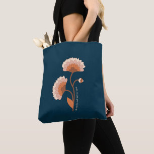 Tote Bíblia Floral Verso-Cristão Comprado Bolsa B
