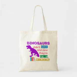 Tote Biblioteca de Bolsa do Dinossauro