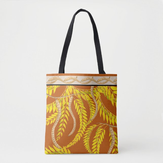 Tote Bloqueio de mel em um Bolsa All-Over-Impressão (Frente)