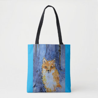 Tote Blue Fox