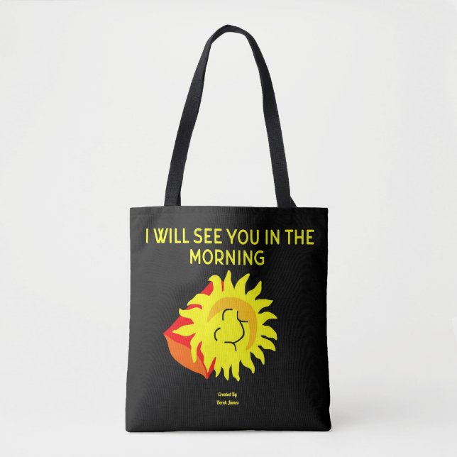 Tote Boa Noite de Sol All-Over-Impressão Bolsa (Frente)