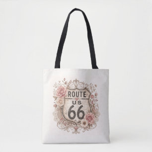 Tote Boho Shabby Chic Mãe Estrada Bolsa de Transporte