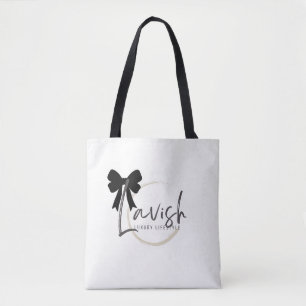 Tote Bolsa Aesthetic Lavish Signature com Laço Grande