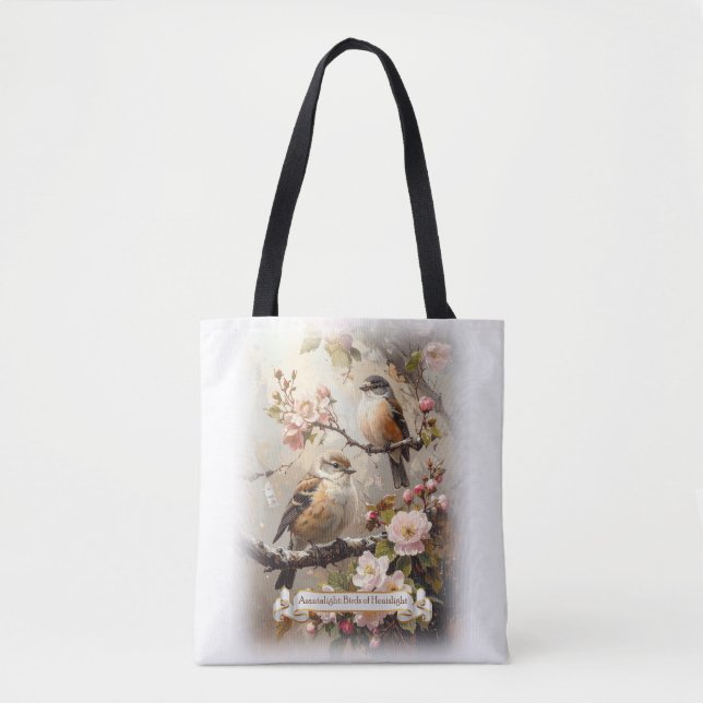Tote Bolsa Azantalight ~ Pássaros de Henislight (Frente)