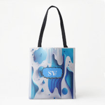 Bolsa Azure Monogramada Carry-All