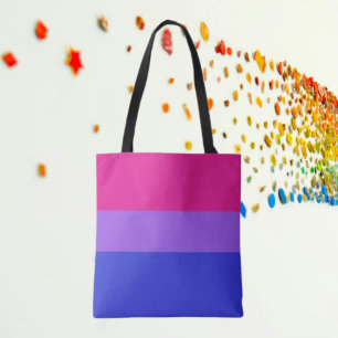 Tote Bolsa Bi Pride Ombro