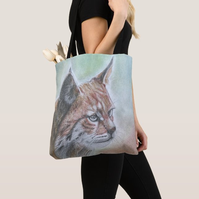 Tote Bolsa Bobcat (Close Up)