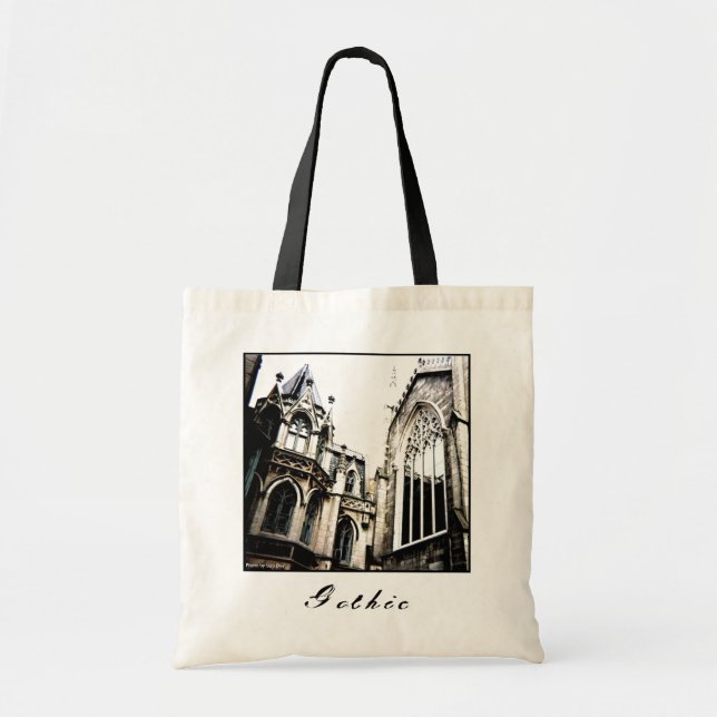 Tote bolsa Canvas do orçamento 'Gótico' (Frente)
