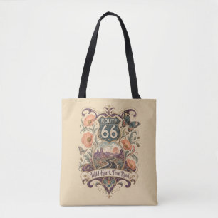 Tote Bolsa Carryall Estrada do Deserto Coração Selvagem